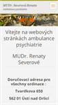 Mobile Screenshot of mudrseverova.cz